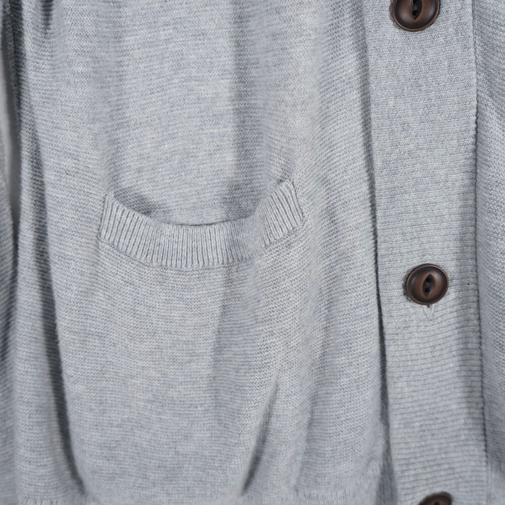 Gap Extra Long Cardigan Grey Large 2014 - Picture 3 of 9